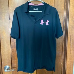 Under Armour Mens polo - Size L - Black